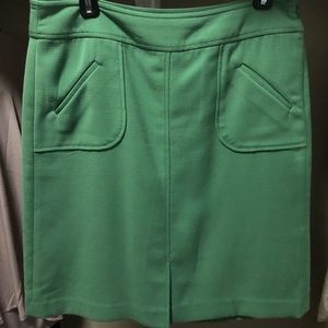 NWT Green Banana Republic Stretch Skirt Size 8